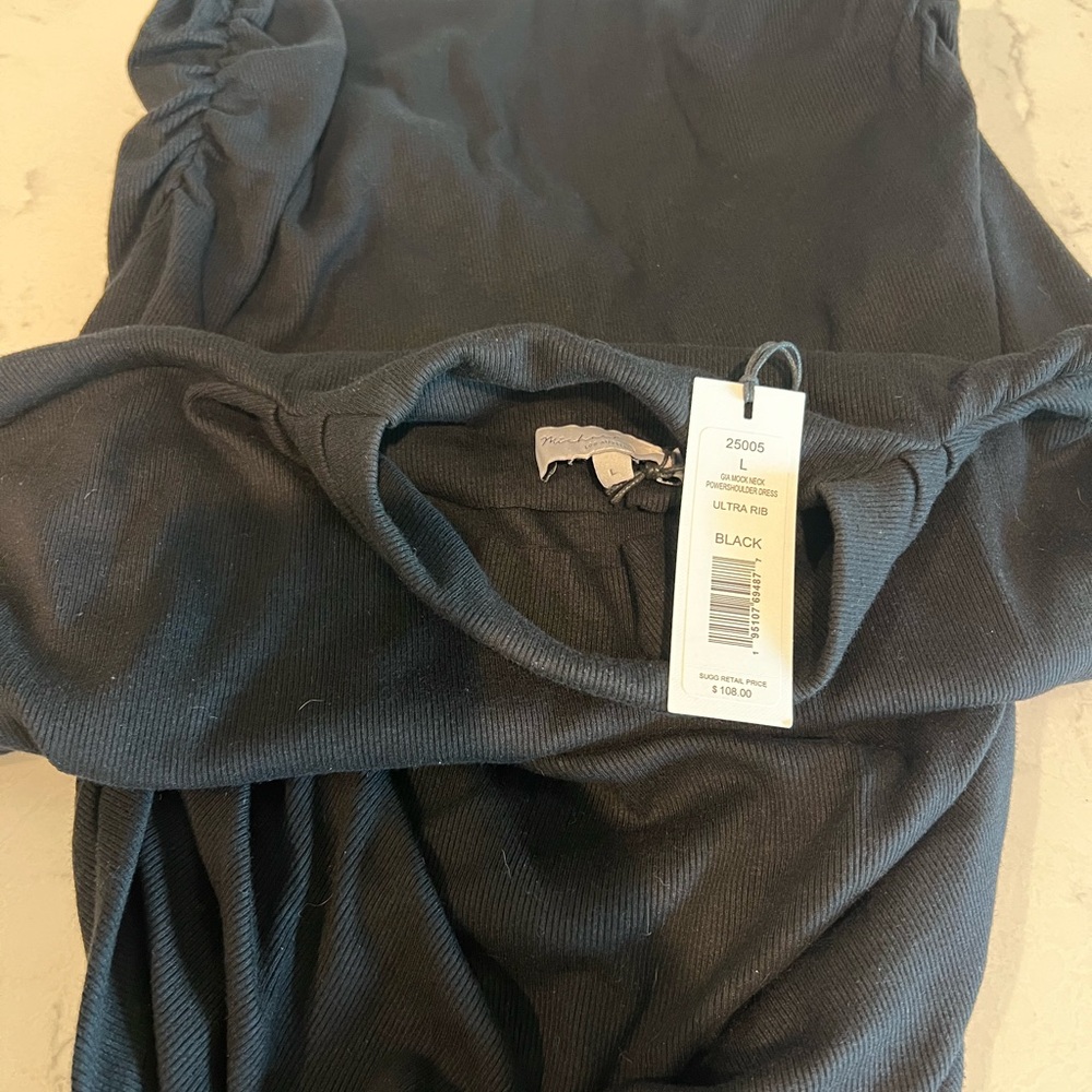 Michael Stars Gia Mockneck Dress Large BNWT - Picture 2 of 2